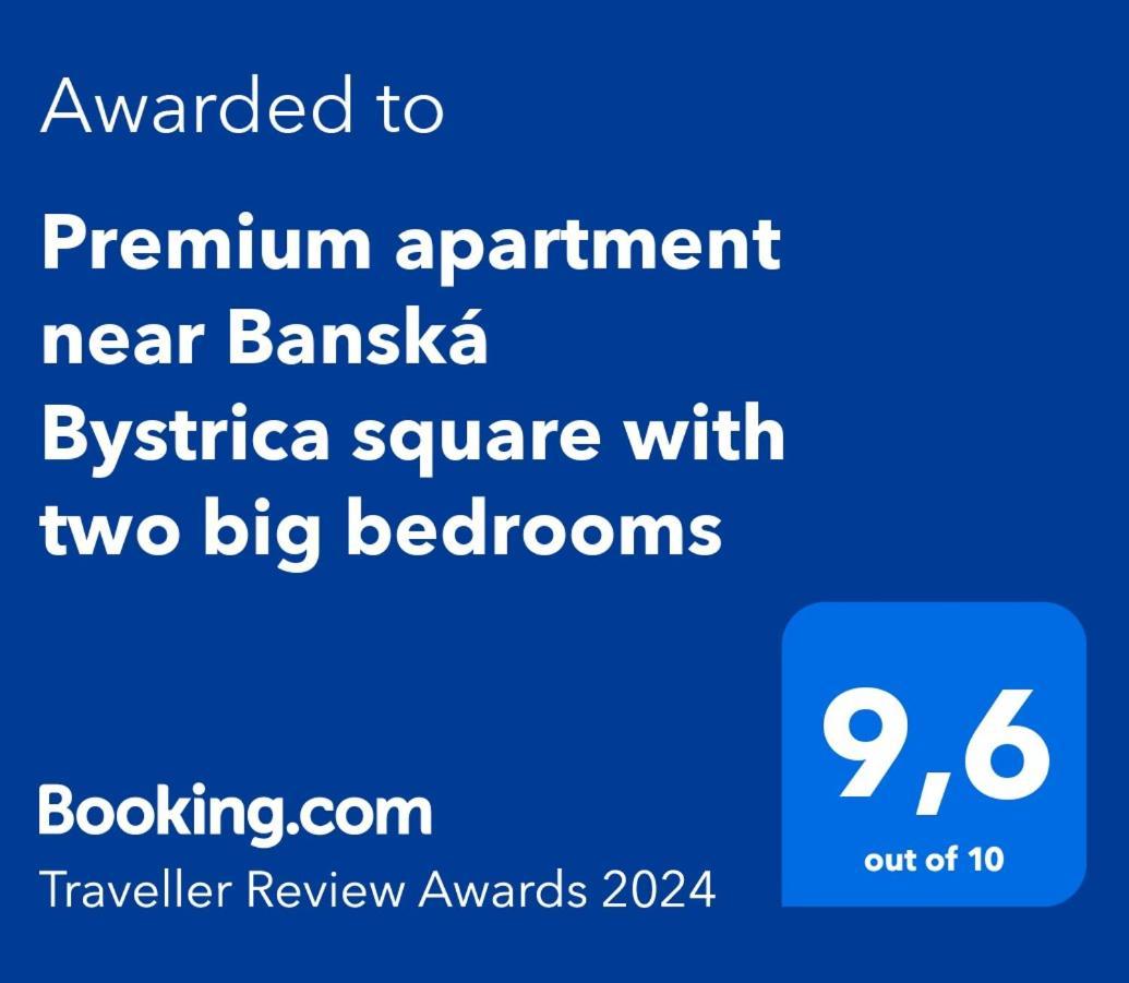 Premium Apartment Near Banska Bystrica Square With Two Big Bedrooms Екстериор снимка
